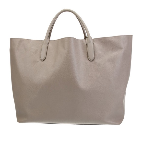 Smythson Leather Tote Bag - Picture 2 of 5